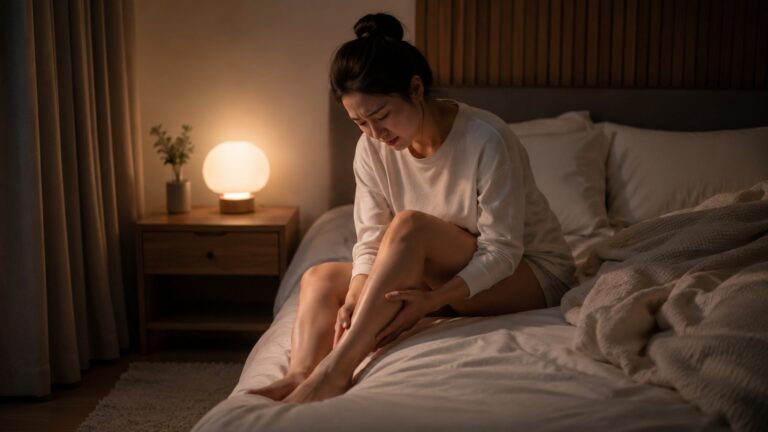자다가 종아리에 쥐가 나는 이유 — 새벽에 바로 푸는 법과 예방 루틴